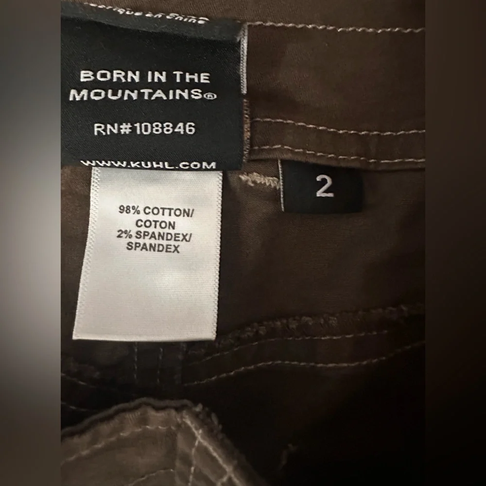 Kuhl Brown Cargo‎ Cotton Skirt with Pockets size 2